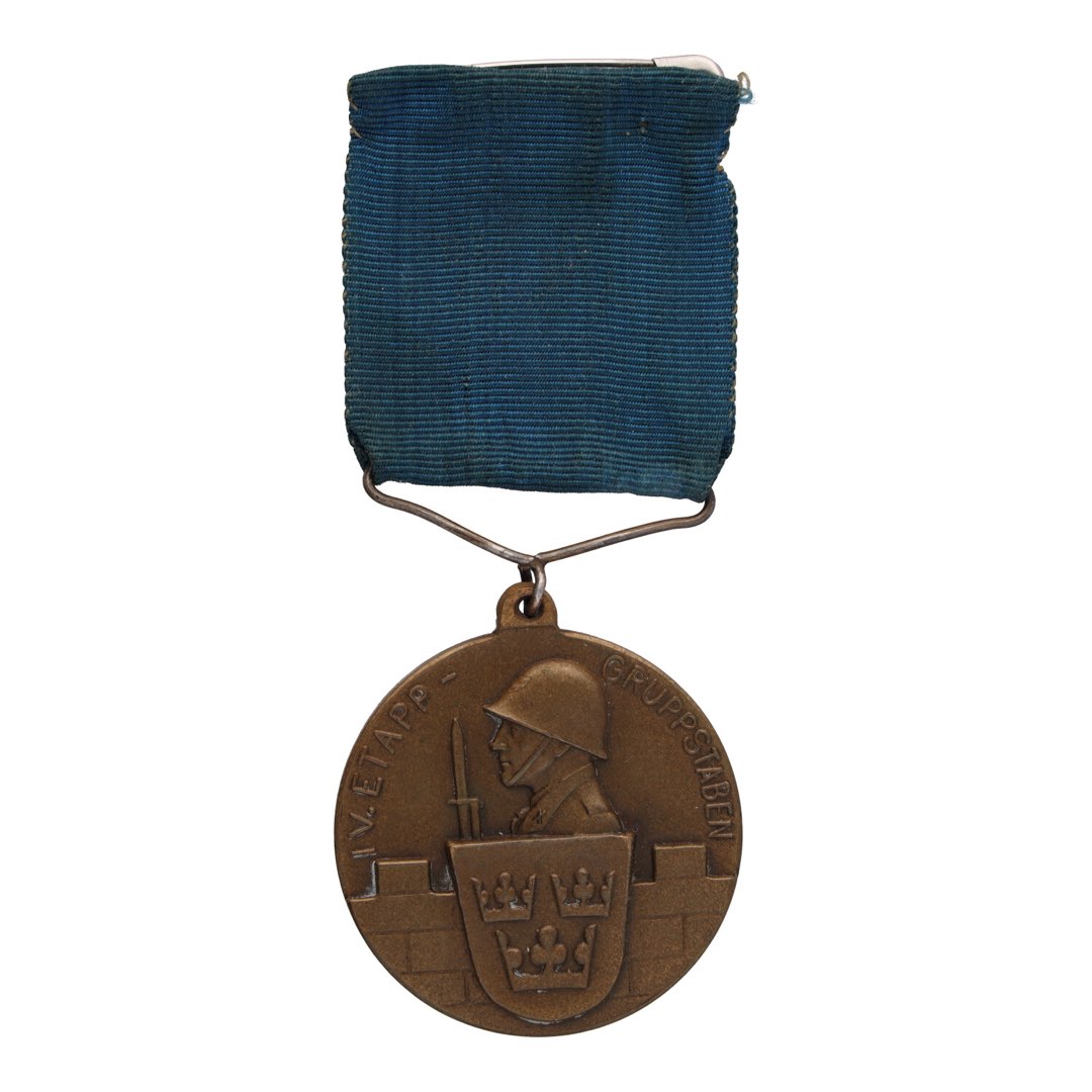 Medal wojskowy Szwecja 1940 rok II wojna Światowa zdjęcie 1