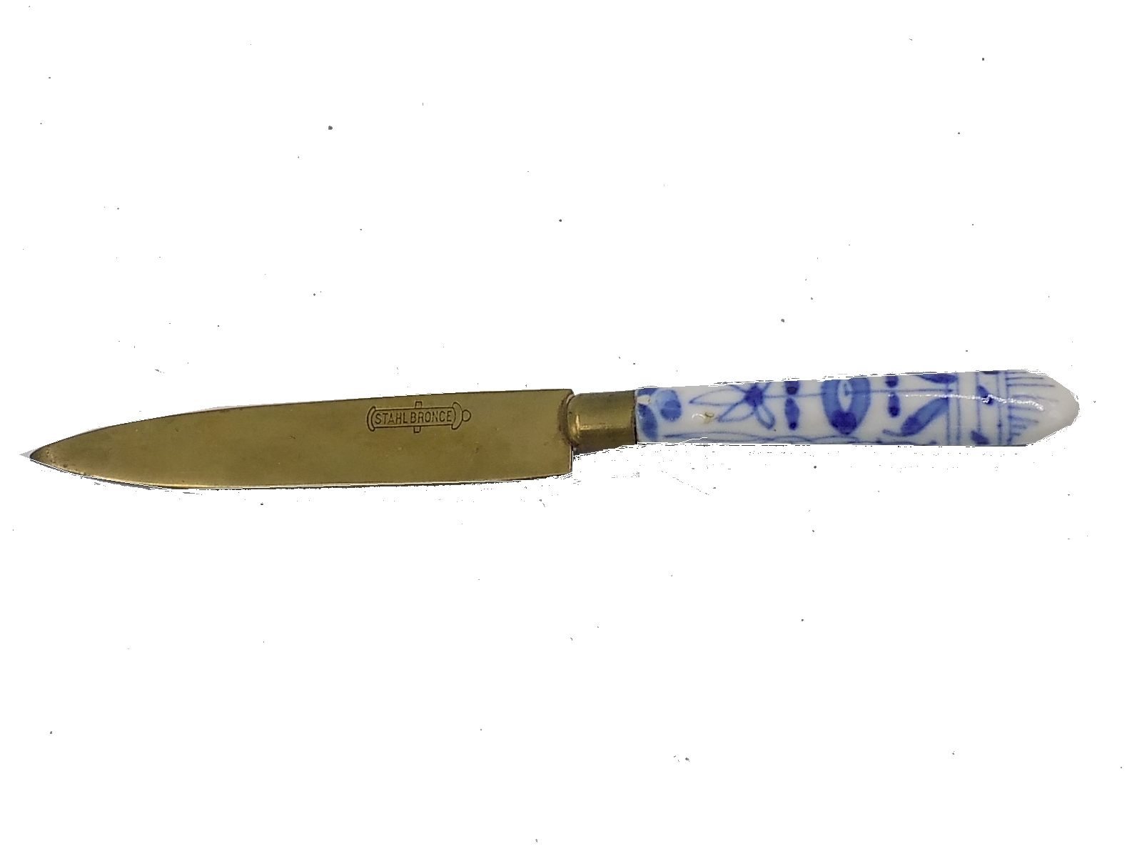 Nożyk do owoców Meissen Miśnia wzór cebulowy zdjęcie 1