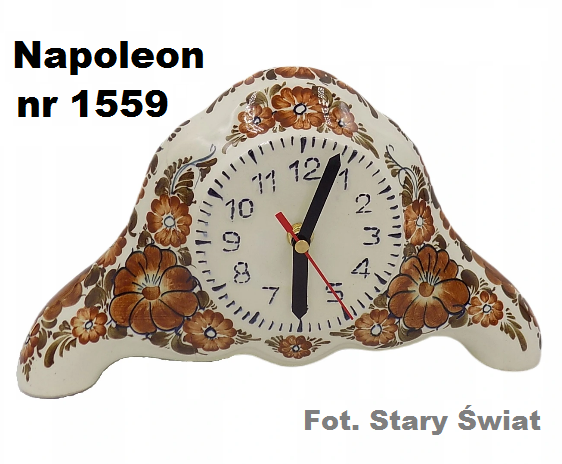 Zegary kominkowe nr 1559 – Napoleon zdjęcie 1