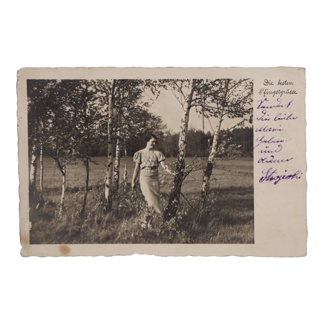Pocztówka artystyczna z Leslau dzisiejszy Włocławek 1941 r. zdjęcie 1
