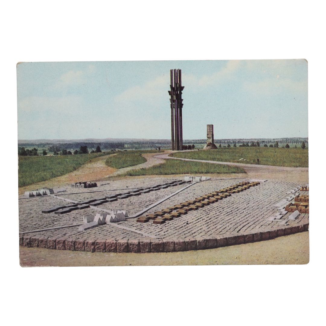 Stara pocztówka Grunwald - Pomnik Zwycięstwa zdjęcie 1
