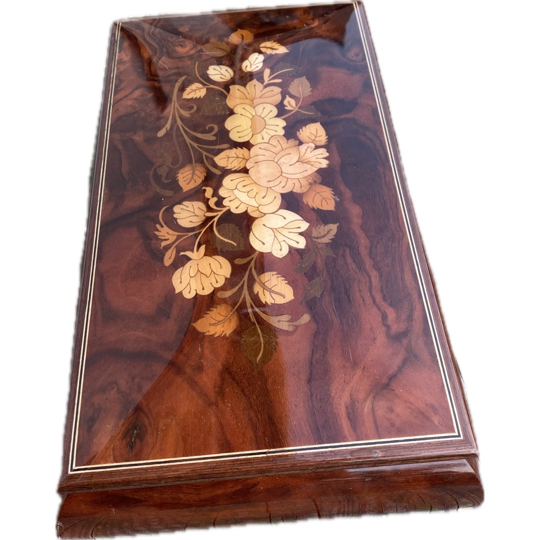 Inkrustowana SZKATUŁKA Sorrento Włochy zdjęcie 1