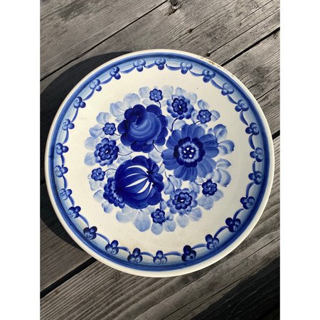 Patera 30 cm Fajans Włocławek wzór 1284
