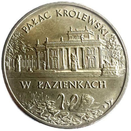 2 złote Pałac Królewski w Łazienkach 1995, st. I