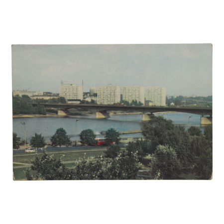 Pocztówka z widokiem na osiedle Panieńska w Warszawie zdjęcie 1
