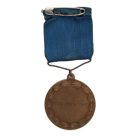 Medal wojskowy Szwecja 1940 rok II wojna Światowa zdjęcie 2
