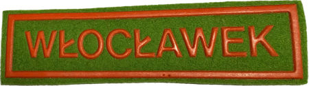 Naszywka „Włocławek” „Czuj-Czyn” Łódź 1976 r