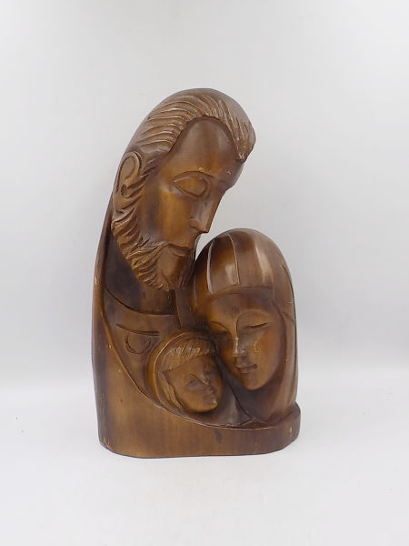 Rzeźba drewniana Święta Rodzina zdjęcie 2