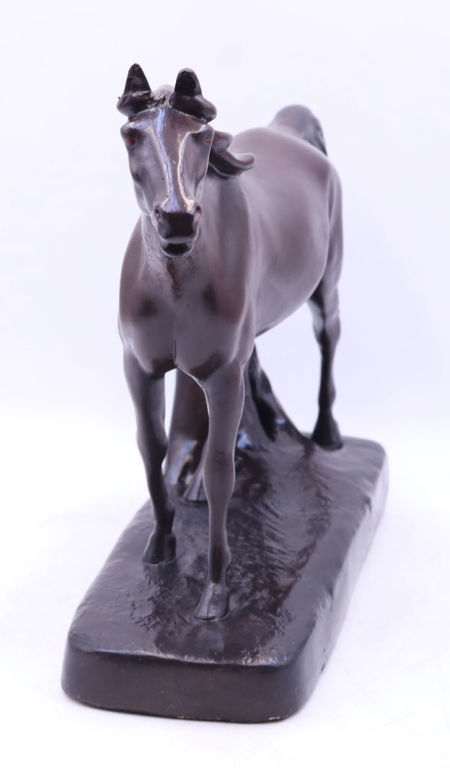 Koń rzeźba gipsowa z I poł. XX w zdjęcie 3
