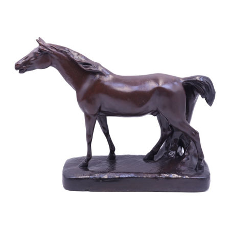 Koń rzeźba gipsowa z I poł. XX w zdjęcie 1
