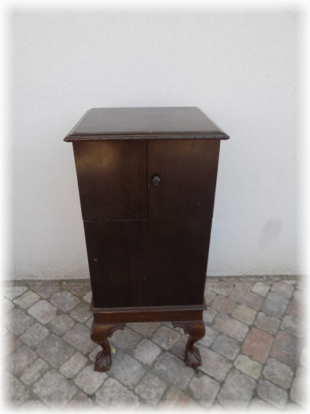 Szafka gramofonowa Chippendale p.XX w zdjęcie 3