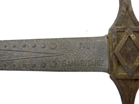Nóż do listów Miecz Samarytanina F.U. Samaritaine zdjęcie 4