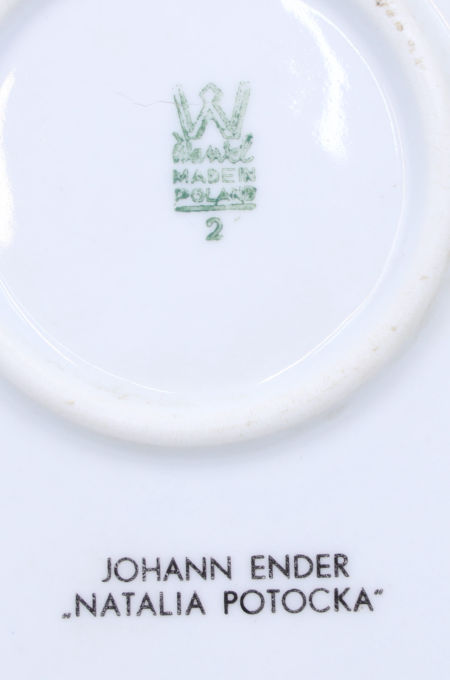 Patera kolekcjonerska NATALIA POTOCKA Johann Ender porcelana WAWEL zdjęcie 4