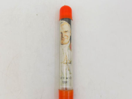 Pamiątkowy długopis z wizyty Jana Pawła II w Polsce 1991 roku zdjęcie 3