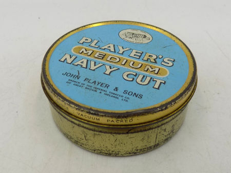 Pudełko blaszane po tytoniu Navy Cut John Player & Son zdjęcie 2