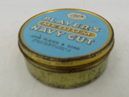Pudełko blaszane po tytoniu Navy Cut John Player & Son zdjęcie 3