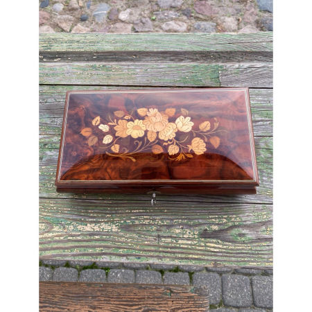 Inkrustowana SZKATUŁKA Sorrento Włochy zdjęcie 2