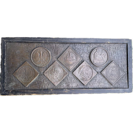 Kolekcjonerska SZKATUŁKA z monetami zdjęcie 1