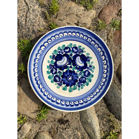 Patera dekoracyjna Fajans Włocławek 30 cm zdjęcie 1