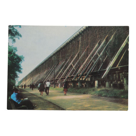 Pocztówka z Ciechocinka – Widok na Tężnie Solankowe