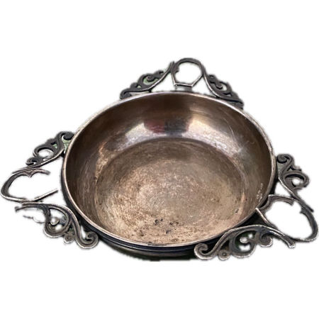 Popielniczka posrebrzana Hefra Resovia Rzeszów