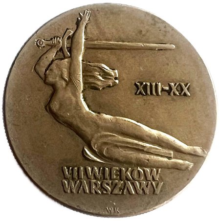 PRL 10 złotych VII wieków Warszawy 1965, st. I