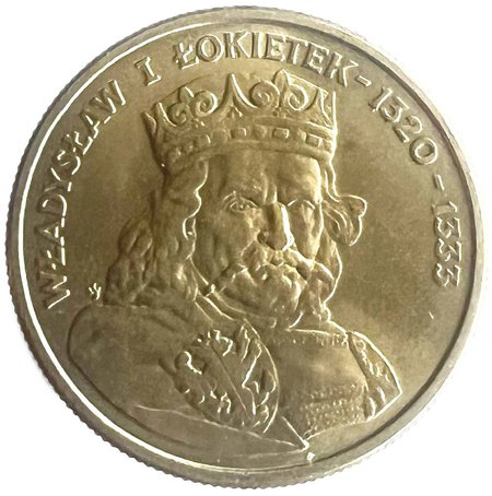 PRL 100 złotych Władysław I Łokietek 1986, st. I