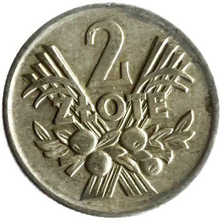 PRL 2 złote Jagody 1974, st. II