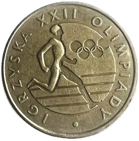 PRL 20 złotych Igrzyska XXII Olimpiady 1980