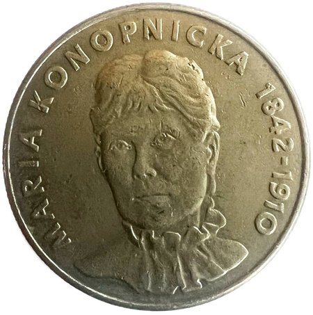 PRL 20 złotych Maria Konopnicka 1978,