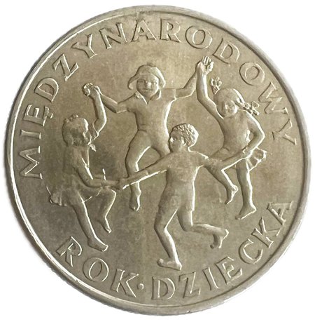 PRL 20 złotych Międzynarodowy Rok Dziecka 1979, st. I