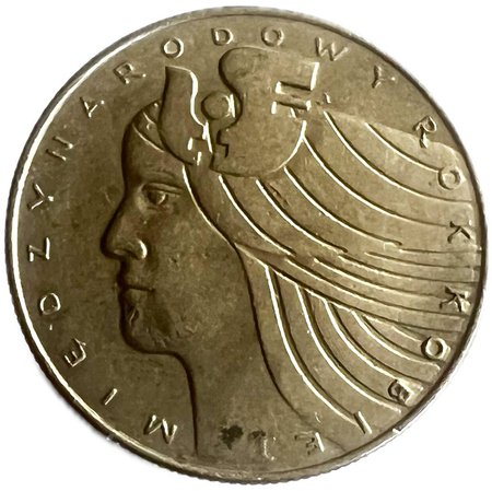 PRL 20 złotych Międzynarodowy Rok Kobiet 1975