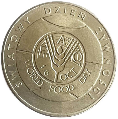 PRL 50 złotych FAO Światowy Dzień Żywności 1981, st. I