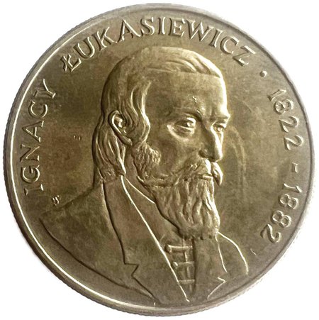 PRL 50 złotych Ignacy Łukasiewicz 1983, st. I