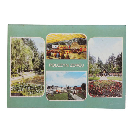 Stara Pocztówka z PRL: Połczyn Zdrój – Miasto i Uzdrowisko