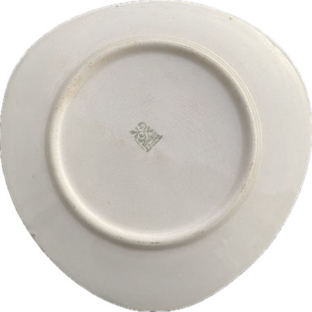 Talerz deserowy Fajans Włocławek Picasso Elżbieta Piwek zdjęcie 2