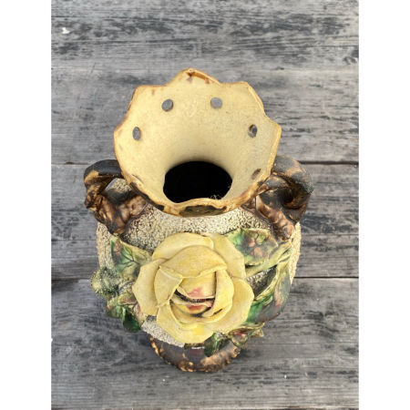 Wazon majolika Włocławek sieczka Fajans Włocławek zdjęcie 4