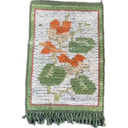 Wełniany Kilim Makatka Vintage
