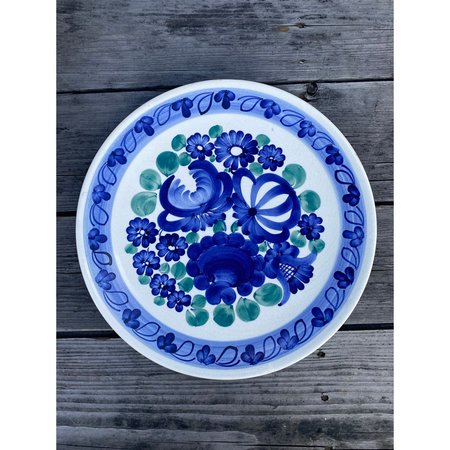 Patera 30 cm Fajans Włocławek Janiak Ewa wzór 1284