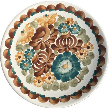 Patera 30 cm Fajans Włocławek Raszka Maria wzór 1284