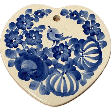 Fajans Włocławek deska serce J. Miziołek