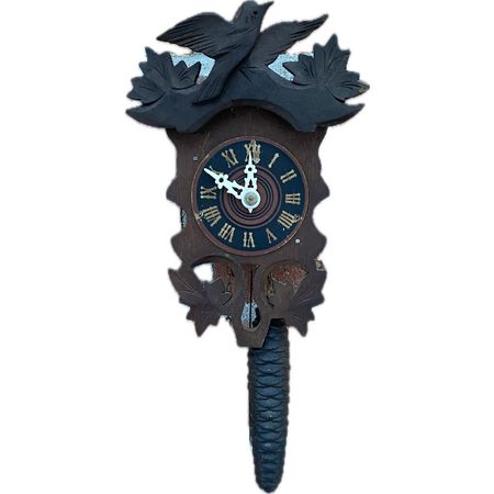 Zegar wiszący tzw. CHODZIK Fabryka Zegarów w Łodzi 