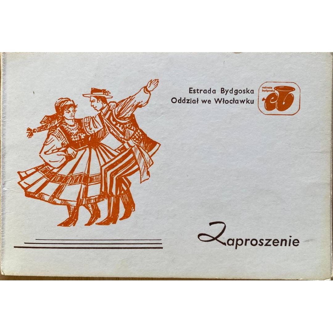 Zaproszenie Estrada Bydgoska Zespół „Mazowsze